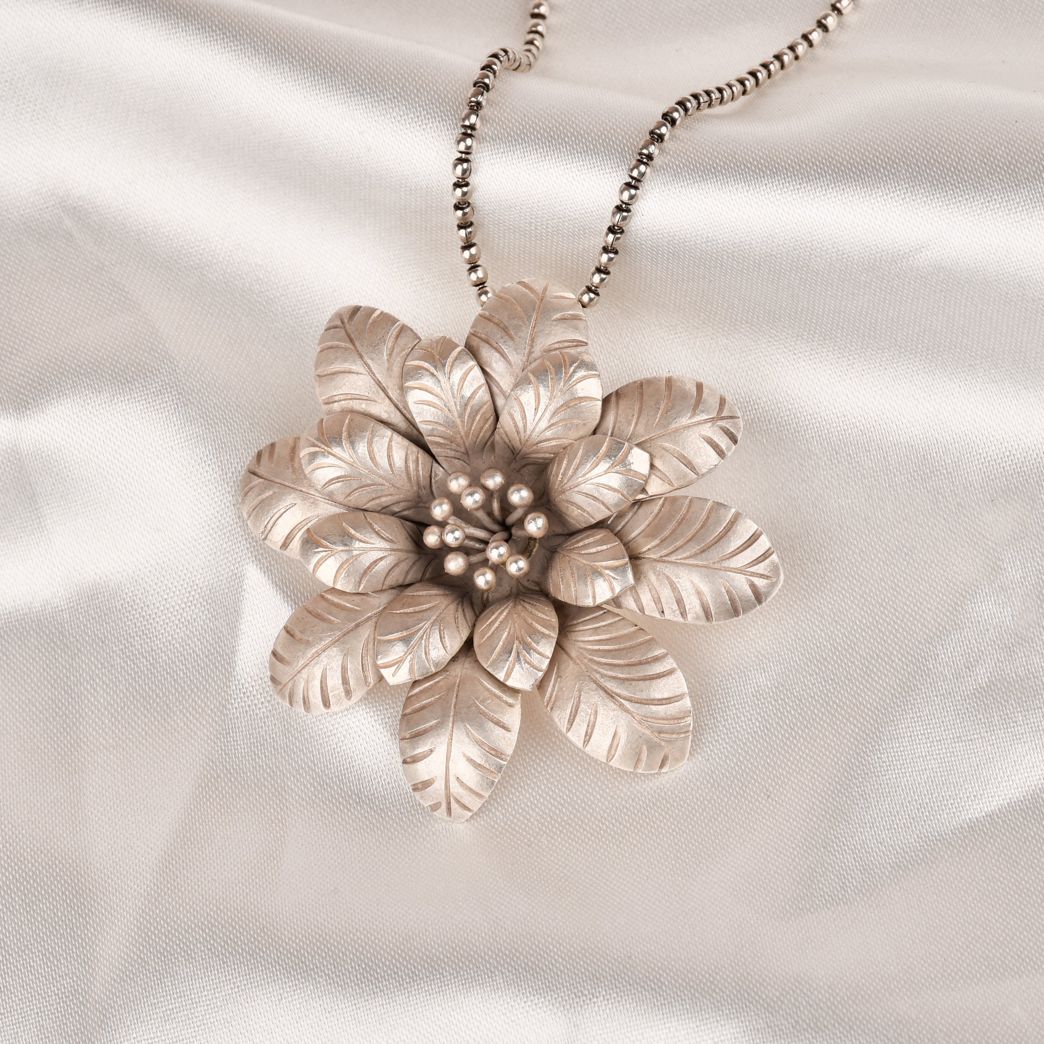 Floral Statement Pendant