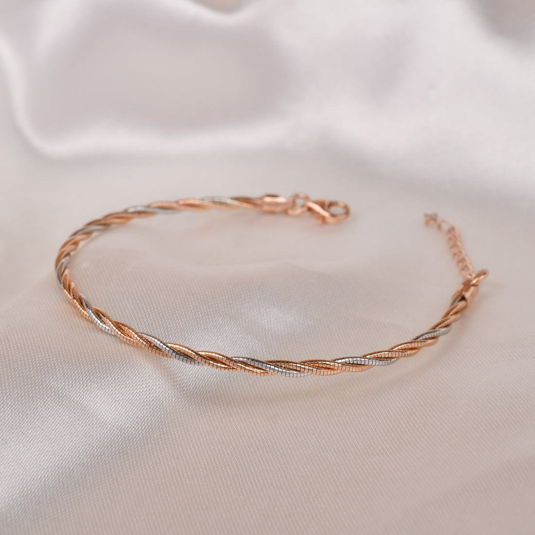 Rose Duo Weave Bracelet