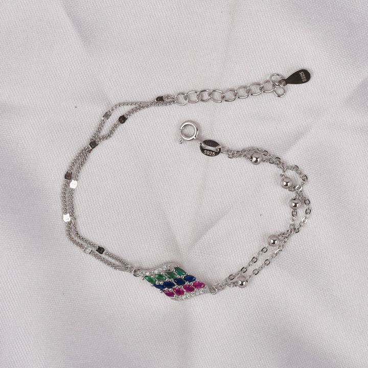 Prism Layer 925 Silver Bracelet