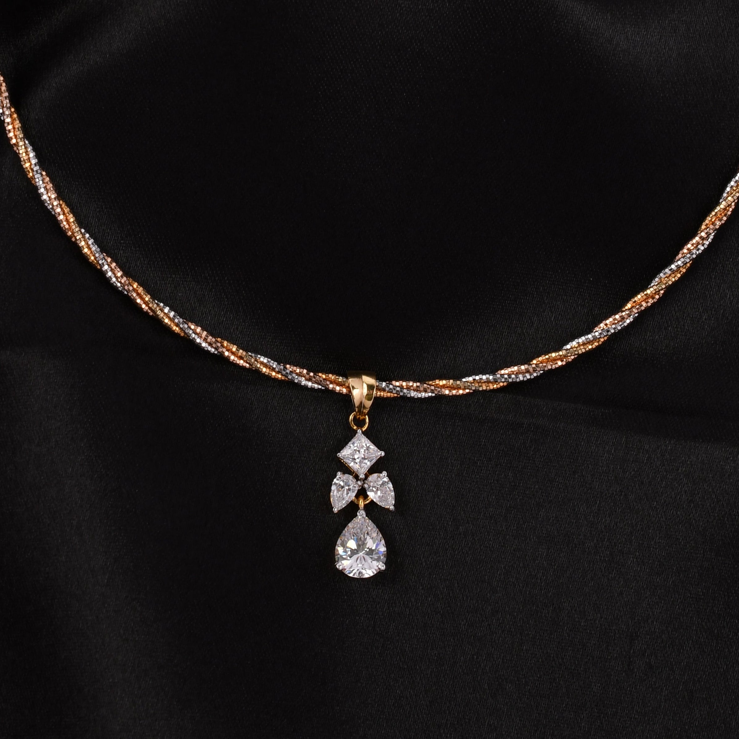 Swarovski Teardrop Pendant Set
