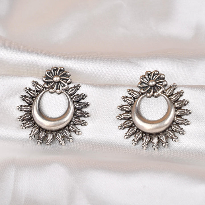 925 Silver Sunray Stud Earrings