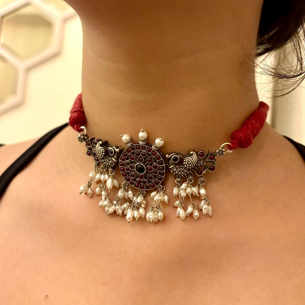 Mayura Pearl Choker